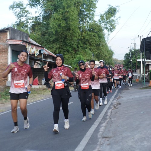Race photo from KEDIRI HALF MARATHON 2026