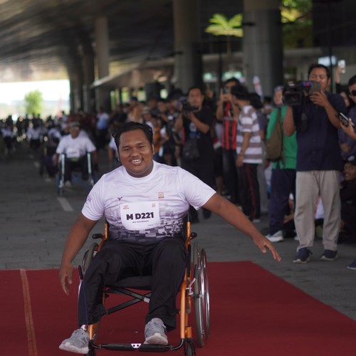 Race photo from KEDIRI HALF MARATHON 2026