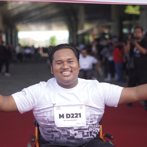 Race photo from KEDIRI HALF MARATHON 2026