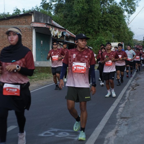 Race photo from KEDIRI HALF MARATHON 2026