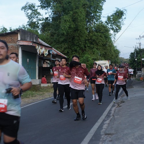 Race photo from KEDIRI HALF MARATHON 2026
