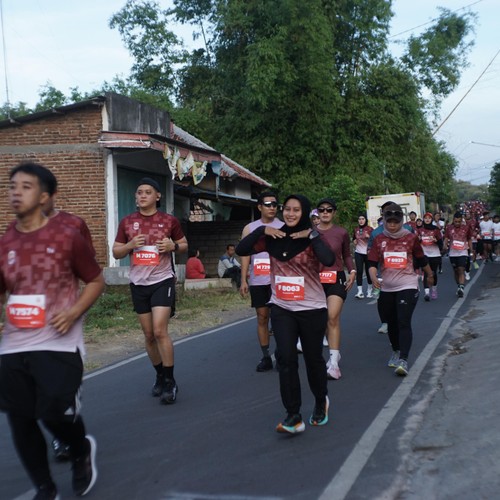 Race photo from KEDIRI HALF MARATHON 2026