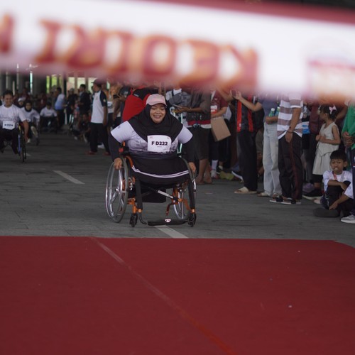 Race photo from KEDIRI HALF MARATHON 2026