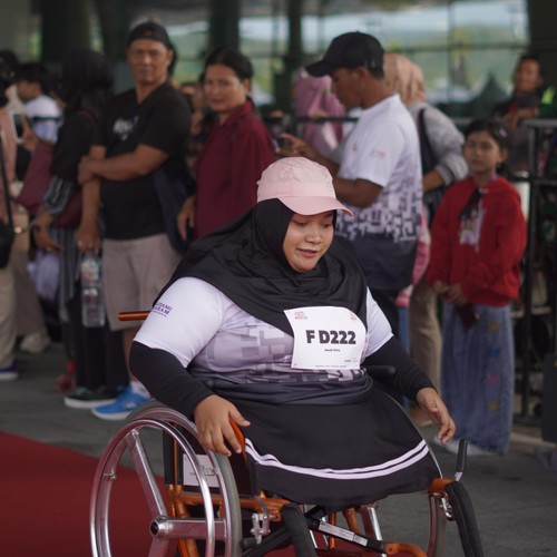 Race photo from KEDIRI HALF MARATHON 2026