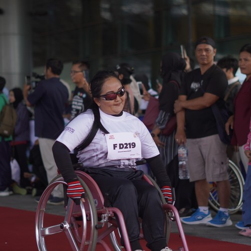 Race photo from KEDIRI HALF MARATHON 2026