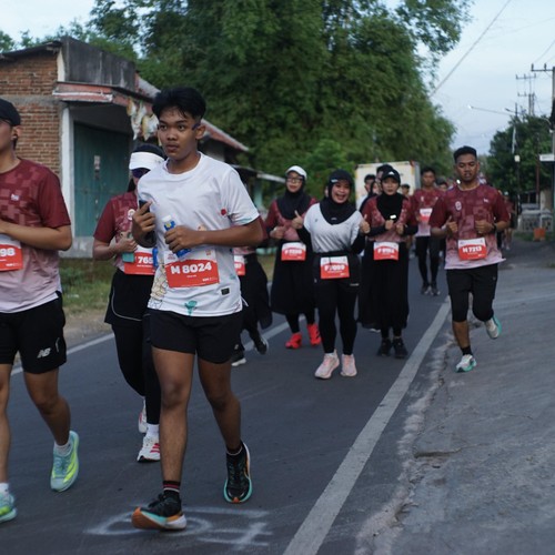 Race photo from KEDIRI HALF MARATHON 2026