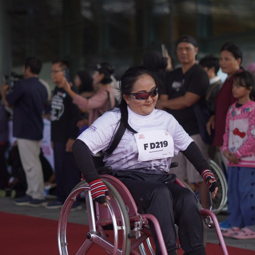 Race photo from KEDIRI HALF MARATHON 2026