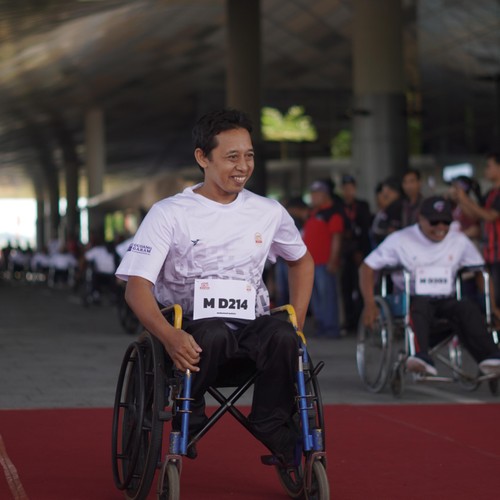 Race photo from KEDIRI HALF MARATHON 2026