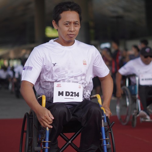 Race photo from KEDIRI HALF MARATHON 2026