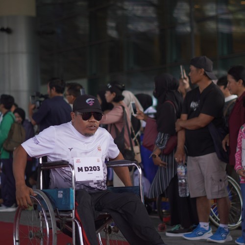Race photo from KEDIRI HALF MARATHON 2026