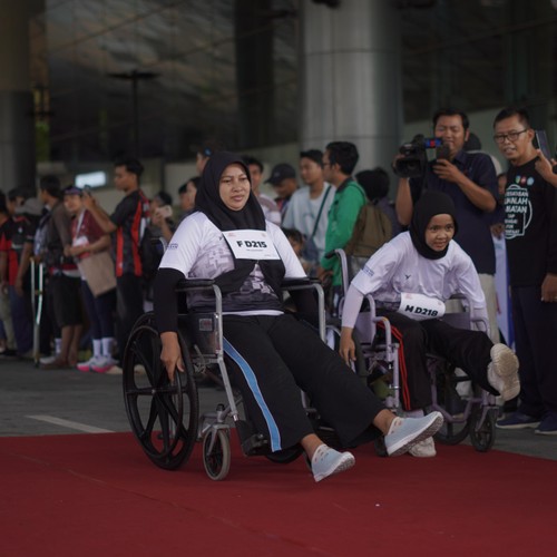 Race photo from KEDIRI HALF MARATHON 2026