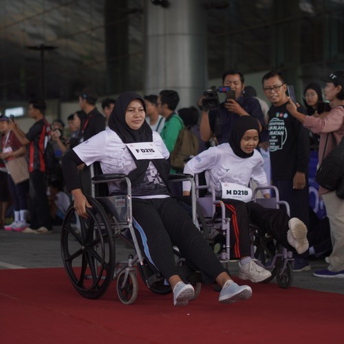 Race photo from KEDIRI HALF MARATHON 2026
