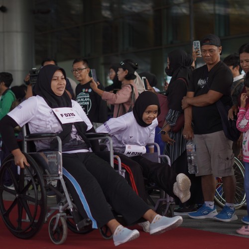 Race photo from KEDIRI HALF MARATHON 2026