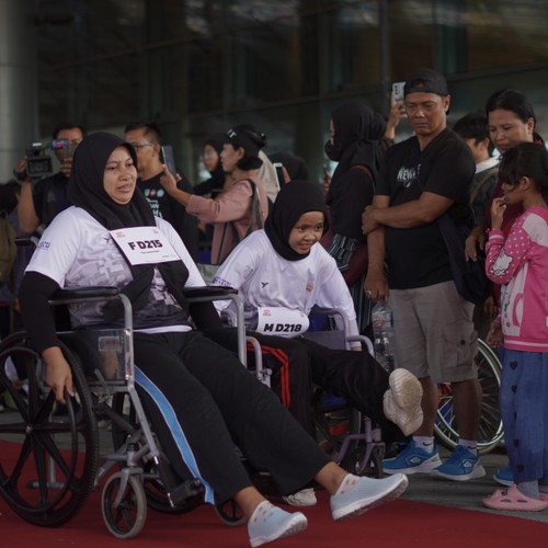 Race photo from KEDIRI HALF MARATHON 2026