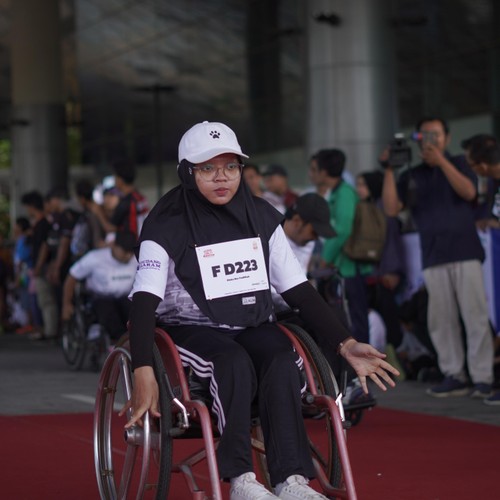 Race photo from KEDIRI HALF MARATHON 2026