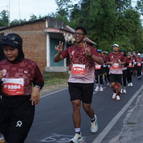 Race photo from KEDIRI HALF MARATHON 2026
