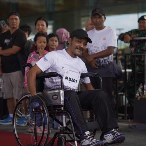 Race photo from KEDIRI HALF MARATHON 2026