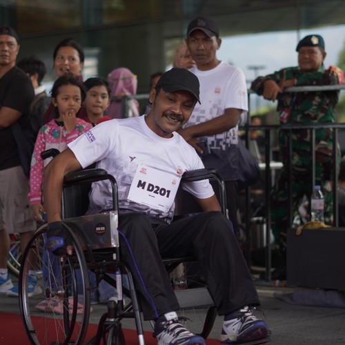 Race photo from KEDIRI HALF MARATHON 2026