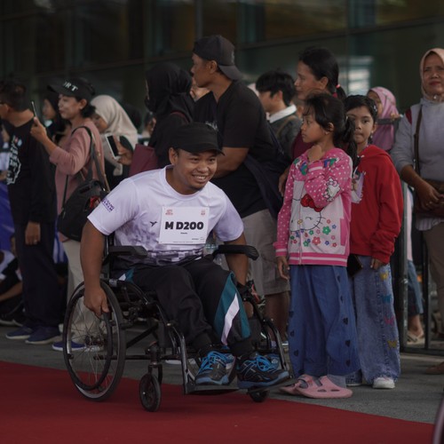 Race photo from KEDIRI HALF MARATHON 2026