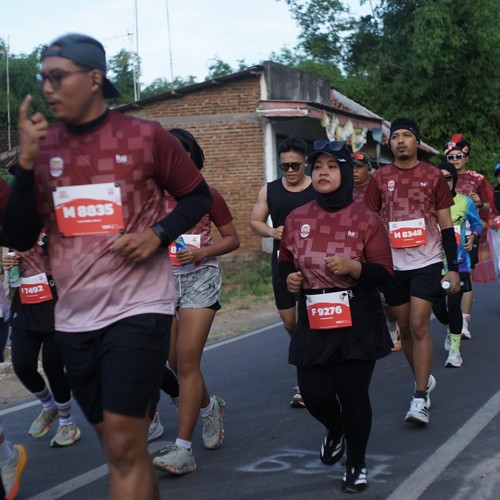 Race photo from KEDIRI HALF MARATHON 2026