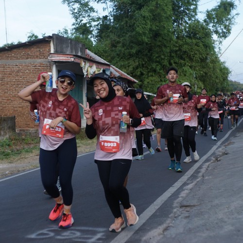 Race photo from KEDIRI HALF MARATHON 2026