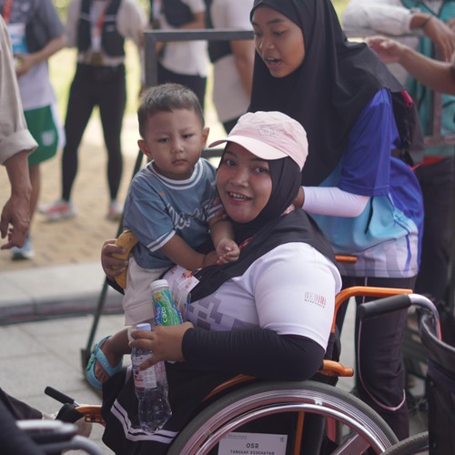Race photo from KEDIRI HALF MARATHON 2026