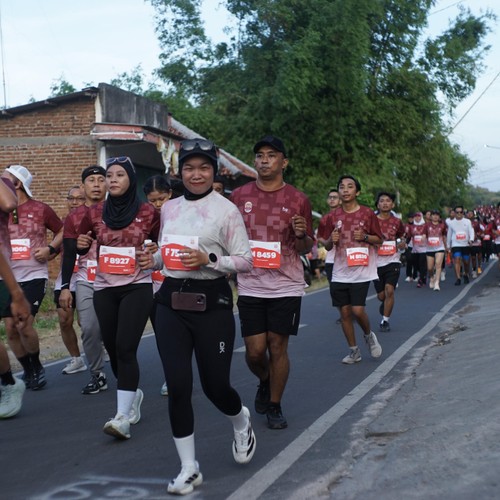 Race photo from KEDIRI HALF MARATHON 2026