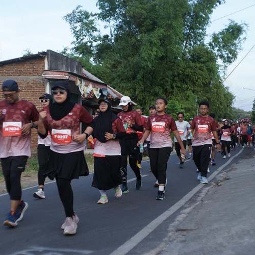 Race photo from KEDIRI HALF MARATHON 2026