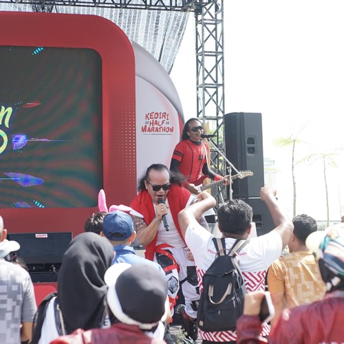 Race photo from KEDIRI HALF MARATHON 2026