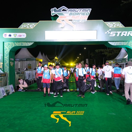Race photo from ARUTMIN BORNEO RUN 2025