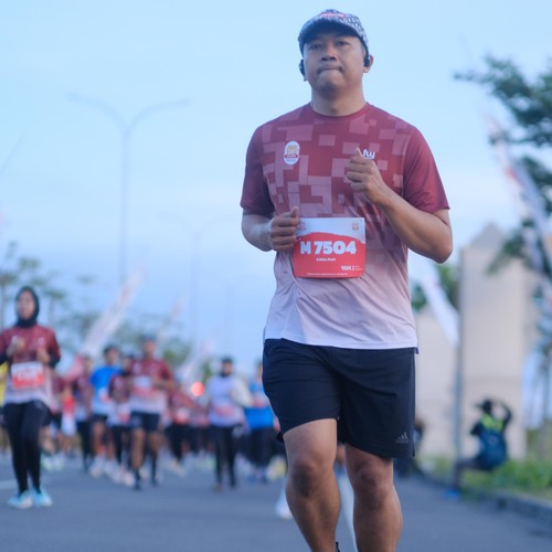 Race photo from KEDIRI HALF MARATHON 2026