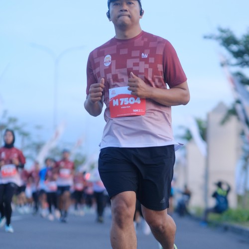 Race photo from KEDIRI HALF MARATHON 2026