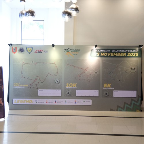 Race photo from ARUTMIN BORNEO RUN 2025