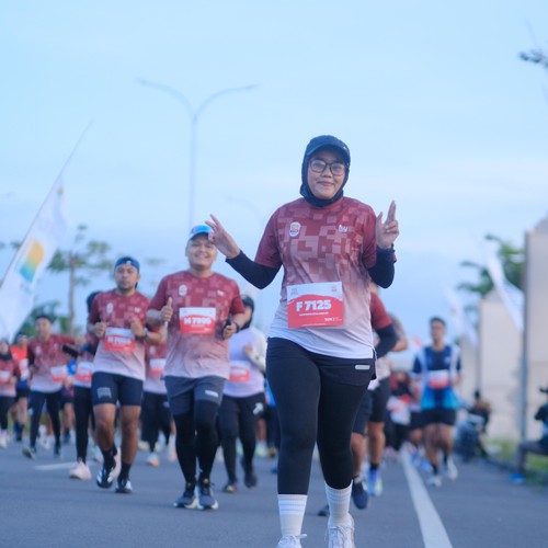 Race photo from KEDIRI HALF MARATHON 2026