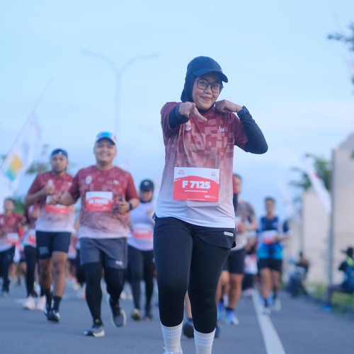 Race photo from KEDIRI HALF MARATHON 2026