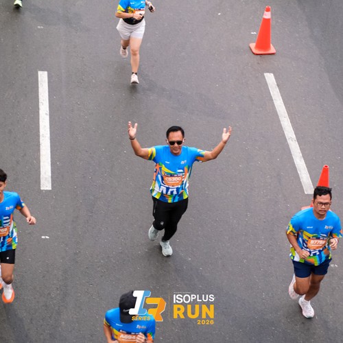 Race photo from ISOPLUS RUN 2026 - JAKARTA