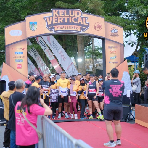 Race photo from KELUD VERTICAL CHALLENGE 2025