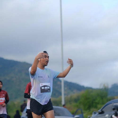 Race photo from KEDIRI HALF MARATHON 2026