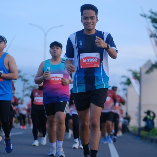 Race photo from KEDIRI HALF MARATHON 2026
