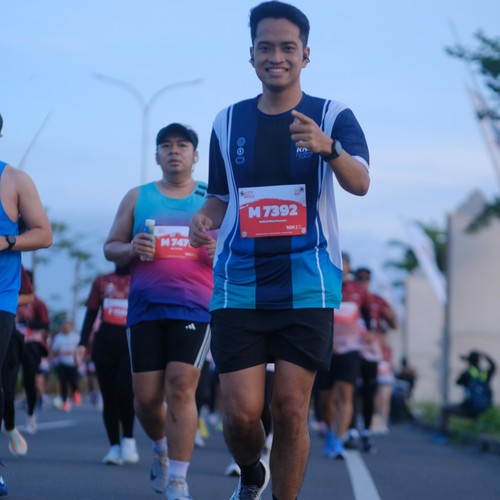Race photo from KEDIRI HALF MARATHON 2026