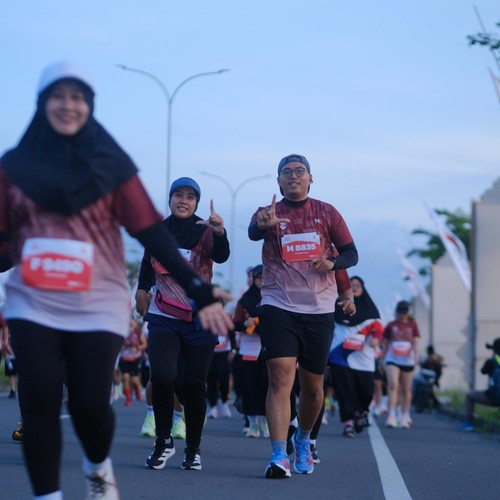 Race photo from KEDIRI HALF MARATHON 2026