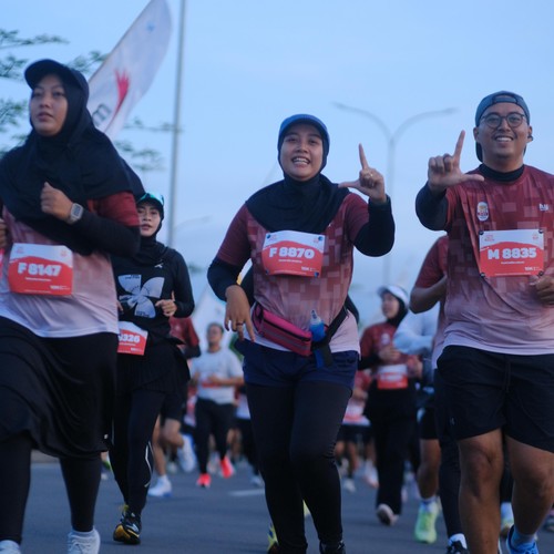 Race photo from KEDIRI HALF MARATHON 2026