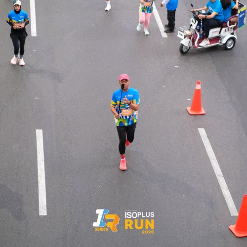 Race photo from ISOPLUS RUN 2026 - JAKARTA