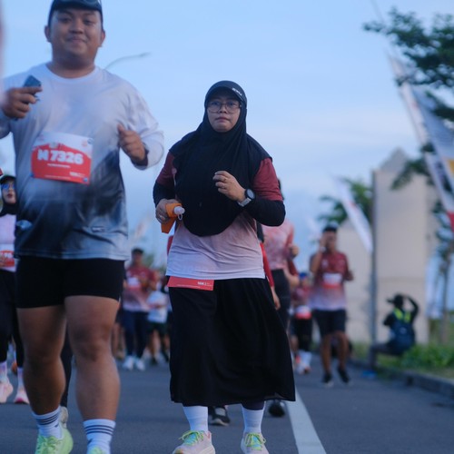 Race photo from KEDIRI HALF MARATHON 2026
