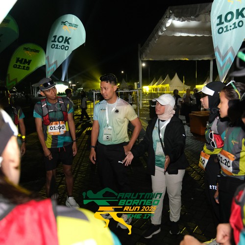 Race photo from ARUTMIN BORNEO RUN 2025