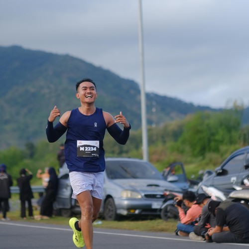 Race photo from KEDIRI HALF MARATHON 2026