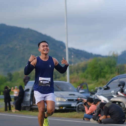 Race photo from KEDIRI HALF MARATHON 2026
