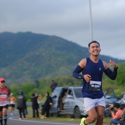 Race photo from KEDIRI HALF MARATHON 2026