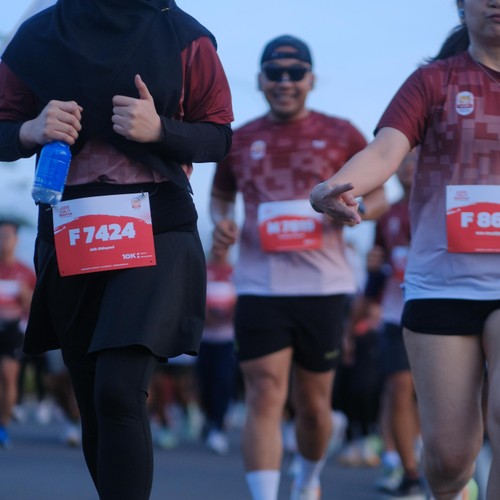 Race photo from KEDIRI HALF MARATHON 2026