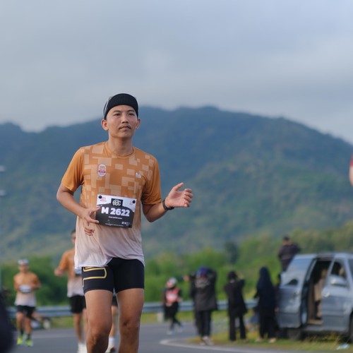 Race photo from KEDIRI HALF MARATHON 2026